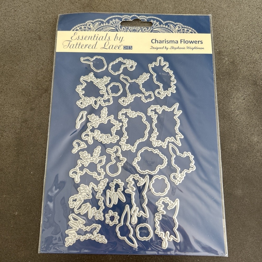 Essentials By Tattered Lace Cutting Die ETL87 Charisma Flowers BRAND NEW